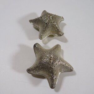 Lenox Silver Starfish Salt & Pepper Shakers